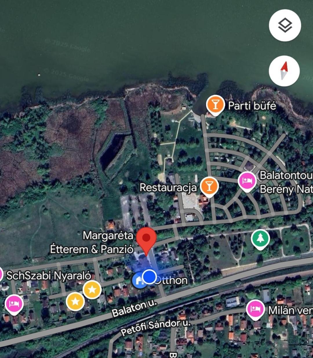 Margareta Etterem Es Vendeghaz Gasthaus Balatonberény Exterior photo